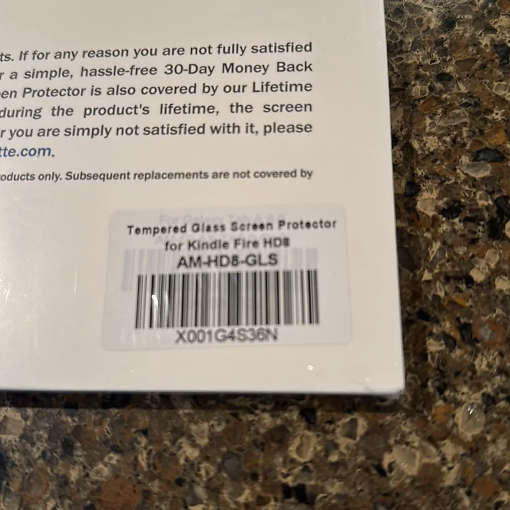 Glass Screen Protector-new/unopened